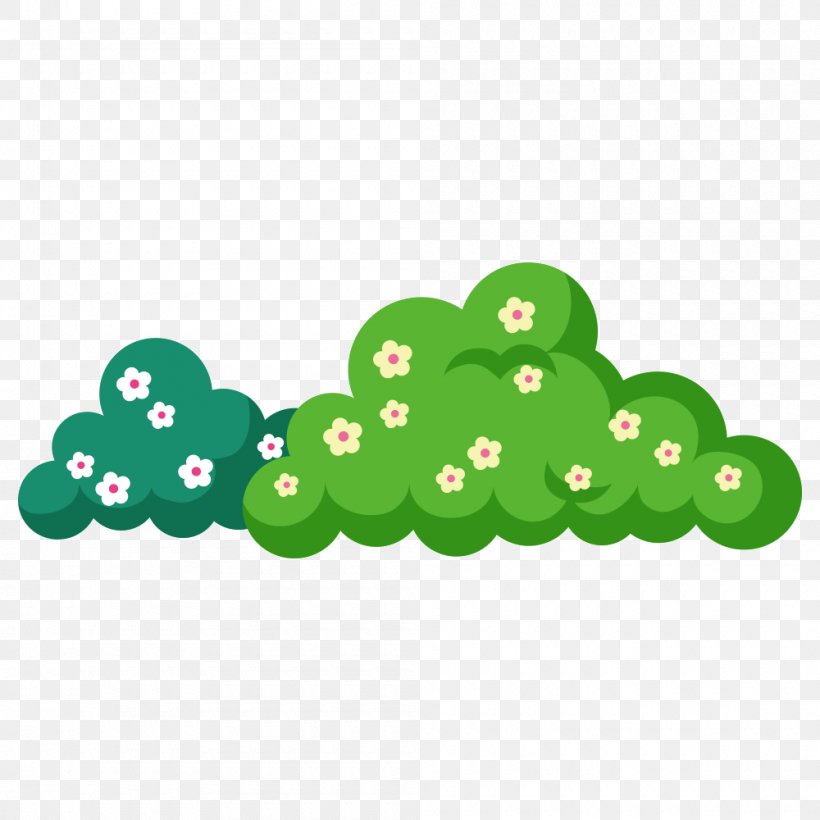 Shrub Illustration, PNG, 1000x1000px, Cartoon, Drawing, Grass, Green, Pattern Download Free