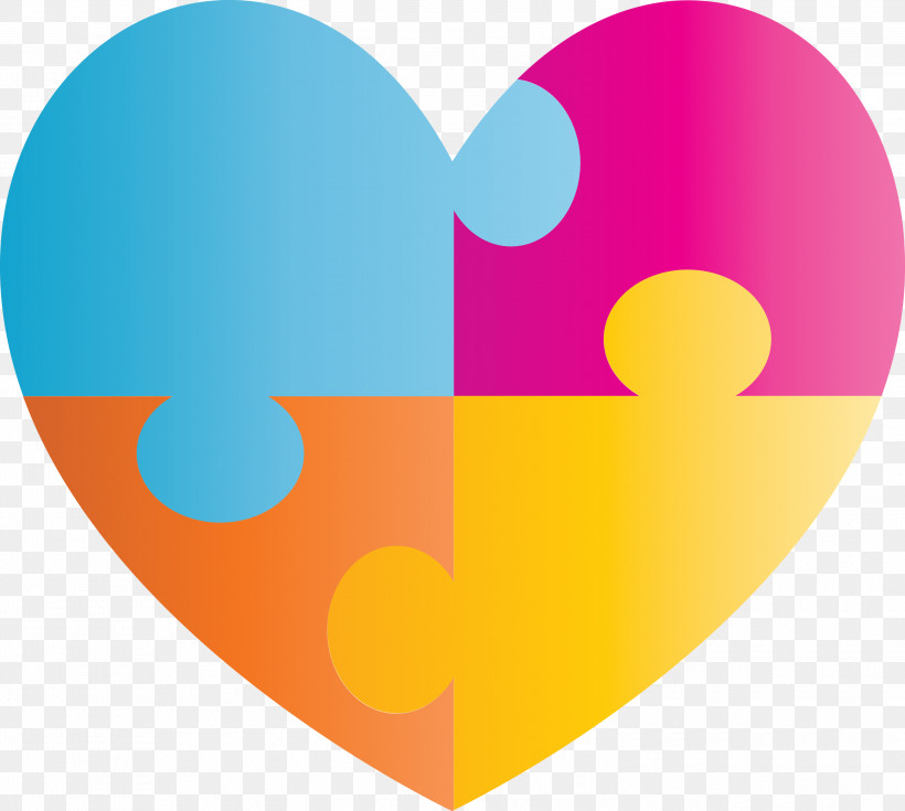 World Autism Awareness Day Autism Awareness, PNG, 3000x2690px, World Autism Awareness Day, Autism Awareness, Heart, Love Download Free