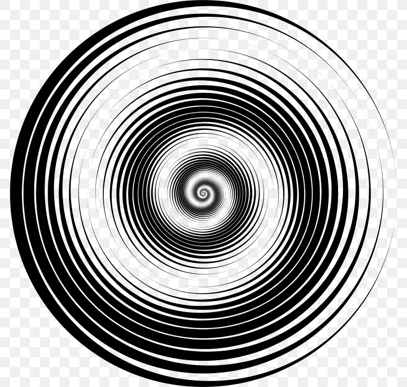 Spiral, PNG, 780x780px, Spiral, Black And White, Monochrome, Monochrome Photography, Vortex Download Free