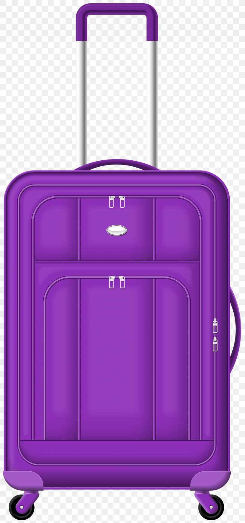 Hand Luggage Baggage Clip Art, PNG, 3751x8000px, Hand Luggage, Bag, Baggage, Magenta, Online And Offline Download Free