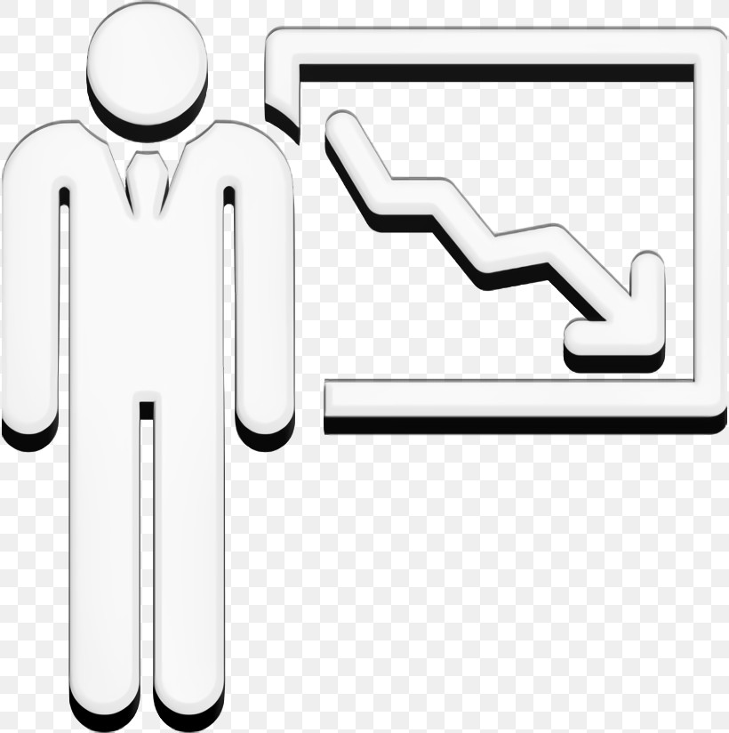 Loss Icon Day In The Office Pictograms Icon, PNG, 816x824px, Loss Icon, Black, Black And White, Day In The Office Pictograms Icon, Logo Download Free