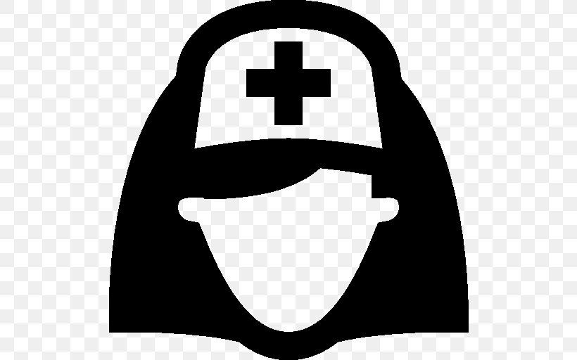 Nursing Nurse's Cap Computer Icons Medicine, PNG, 512x512px, Nursing, Biomedical Sciences, Black And White, Headgear, Health Care Download Free