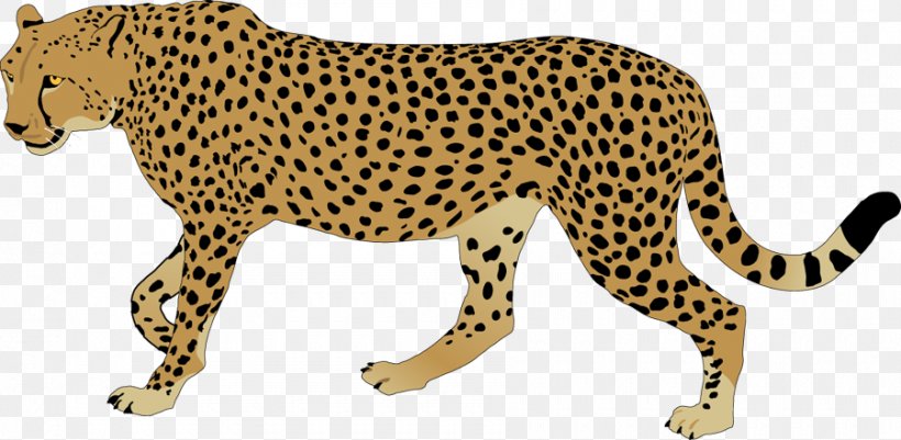 Cheetah Leopard Clip Art, PNG, 900x441px, Cheetah, Animal Figure, Big Cats, Carnivoran, Cartoon Download Free