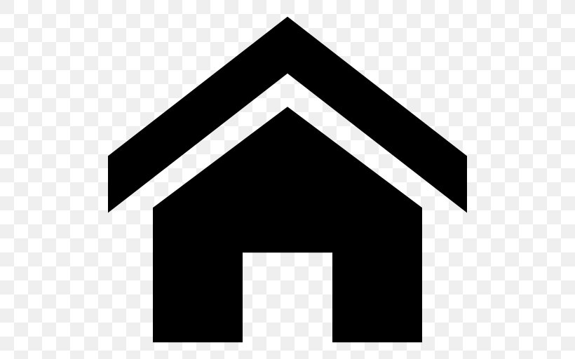 House Roof Building Download, PNG, 512x512px, House, Apartment, Black, Black And White, Building Download Free