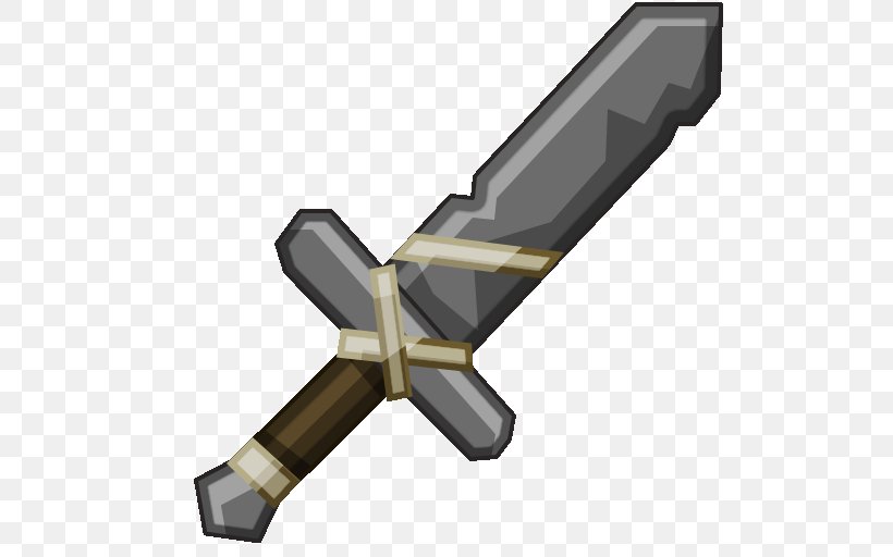 Minecraft: Pocket Edition Sword Clip Art Image, PNG, 512x512px, Minecraft, Christmas Day, Cold Weapon, Cross, Hardware Accessory Download Free