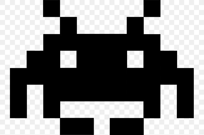 Space Invaders Extreme 2 Video Game Icon, PNG, 739x542px, Space Invaders, Arcade Game, Black, Black And White, Brand Download Free