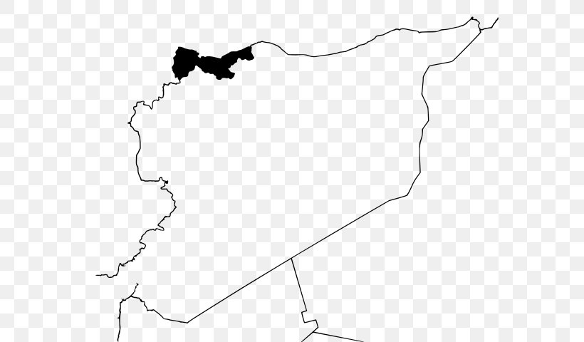 Turkish Occupation Of Northern Syria Turkish Military Intervention In Syria Democratic Federation Of Northern Syria Afrin Turkish Armed Forces, PNG, 581x480px, Afrin, Alqusayr, Area, Black, Black And White Download Free