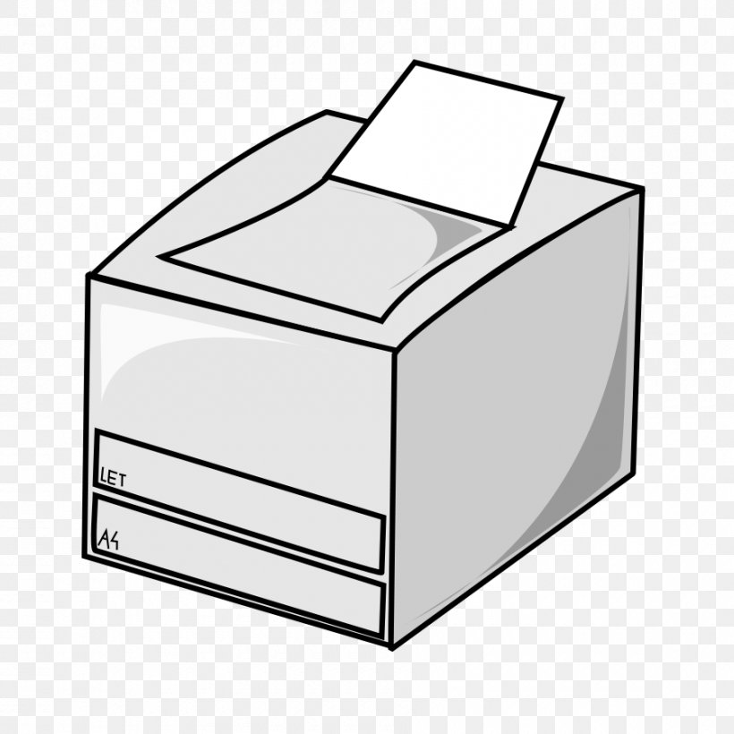 Printer Laser Printing Clip Art, PNG, 900x900px, Printer, Area, Black And White, Free Content, Furniture Download Free