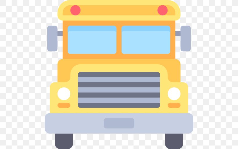 School Bus Icon, PNG, 512x512px, Bus, Area, Education, Kindergarten, Orange Download Free