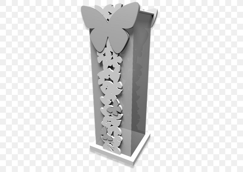 Butterfly Umbrella Stand Furniture White, PNG, 569x580px, Butterfly, Clock, Color, Corbel, Decorative Arts Download Free