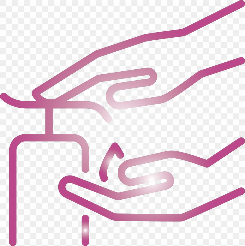 Corona Virus Disease Washing Hand Cleaning Hand, PNG, 2985x3000px, Corona Virus Disease, Cleaning Hand, Line, Magenta, Pink Download Free