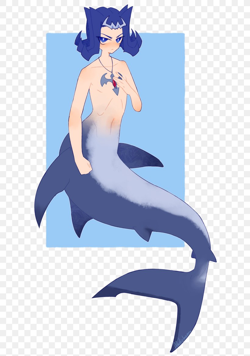 Shark Ranma ½ Mermaid Clip Art, PNG, 686x1165px, Watercolor, Cartoon, Flower, Frame, Heart Download Free