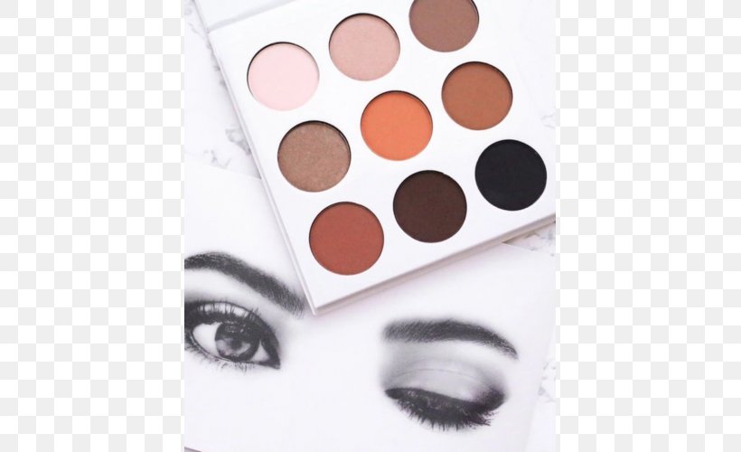 Eye Shadow Kylie Cosmetics Palette MAC Cosmetics, PNG, 500x500px, Eye Shadow, Color, Cosmetics, Eye, Eyebrow Download Free