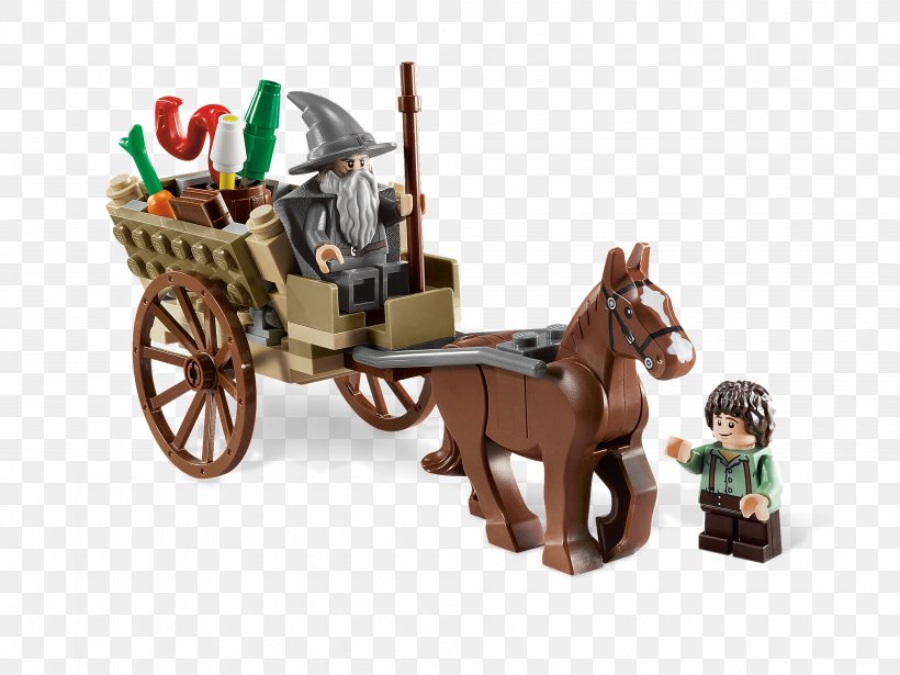 Gandalf Lego The Lord Of The Rings Frodo Baggins Lego Minifigure, PNG, 4000x3000px, Gandalf, Carriage, Cart, Chariot, Council Of Elrond Download Free