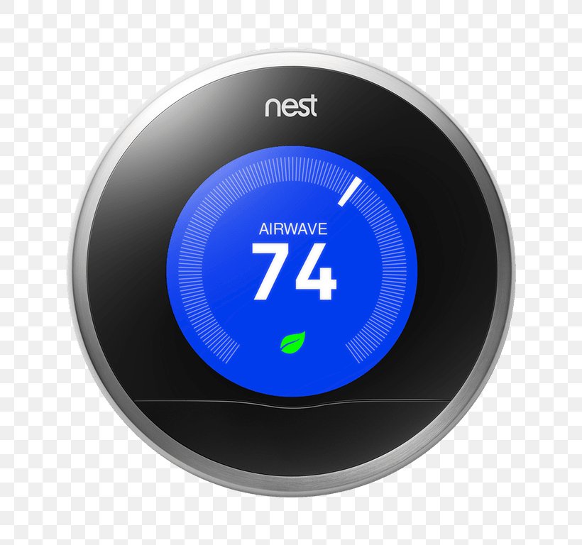 Nest Learning Thermostat Smart Thermostat Nest Labs Programmable Thermostat, PNG, 768x768px, Nest Learning Thermostat, Apple, Brand, Central Heating, Electronics Download Free