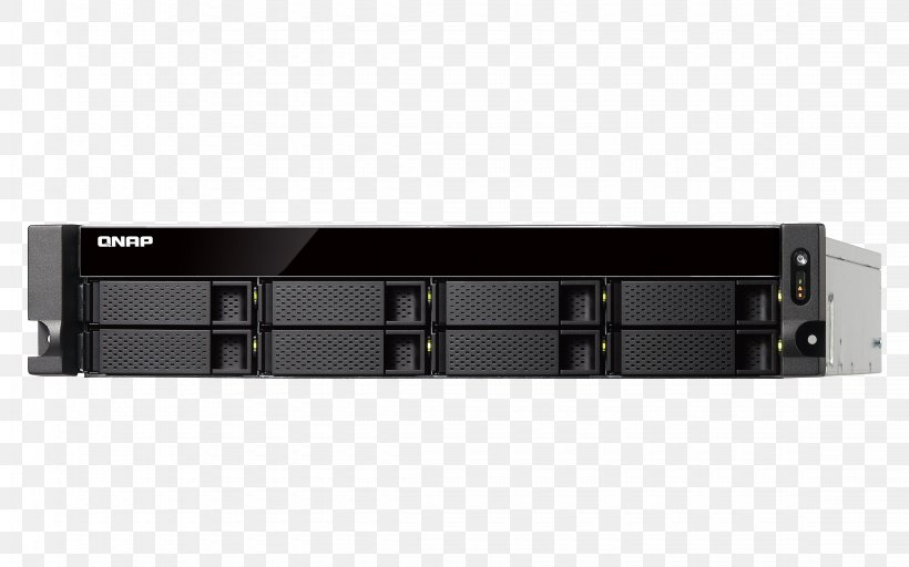 QNAP TS-831XU Network Storage Systems QNAP NAS QNAP TS-463U-RP NAS Server, PNG, 4500x2813px, 10 Gigabit Ethernet, 19inch Rack, Qnap Ts831xu, Data Storage, Electronic Device Download Free