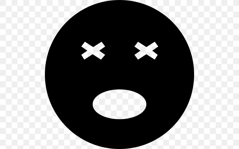 Emoticon Face Mouth Happiness, PNG, 512x512px, Emoticon, Black, Black And White, Emoji, Face Download Free