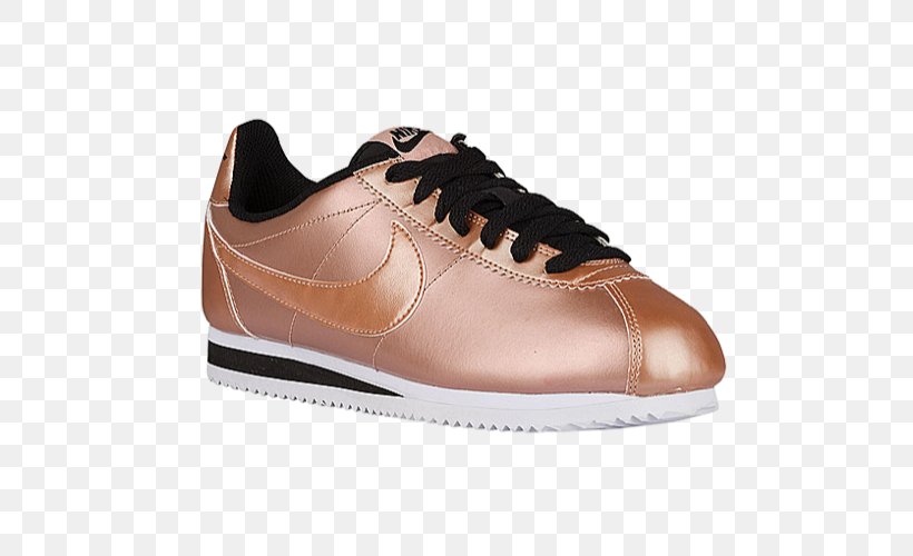 Nike Classic Cortez Women's Shoe Sports Shoes Adidas, PNG, 500x500px, Nike, Adidas, Air Jordan, Beige, Brown Download Free