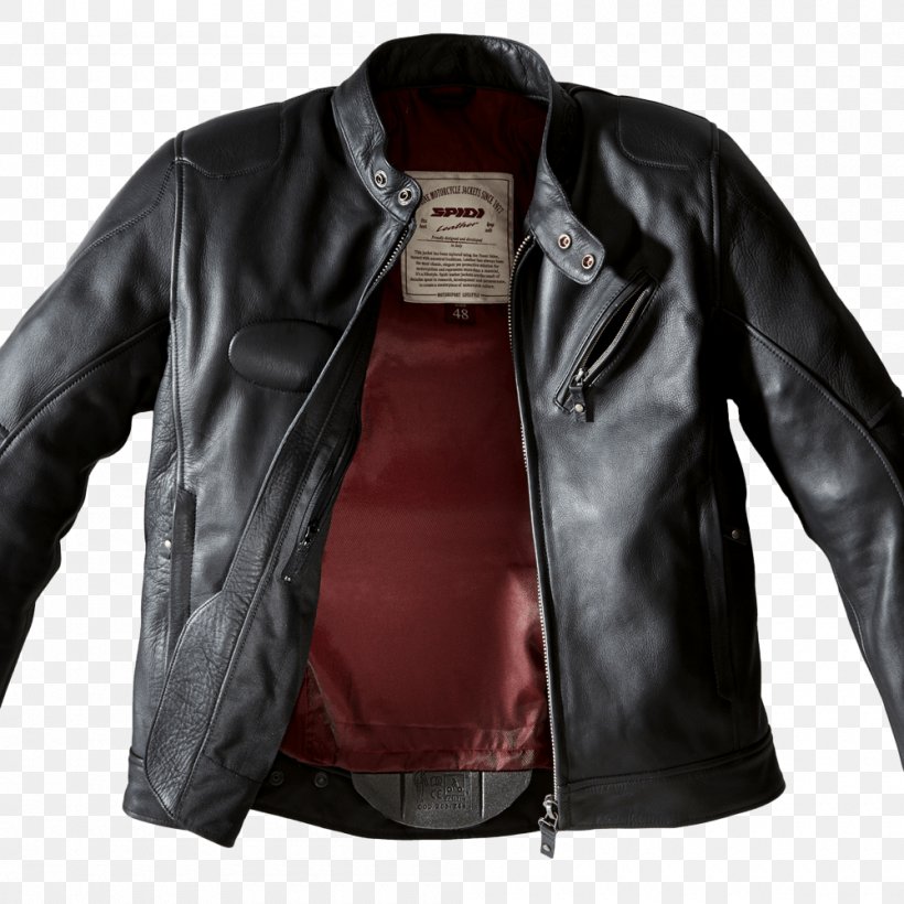 Spidi Roadrunner Leather Jacket Clothing, PNG, 1000x1000px, Watercolor, Cartoon, Flower, Frame, Heart Download Free