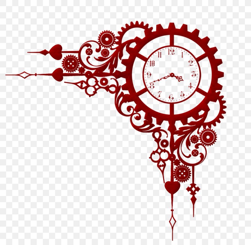 Tattoo Steampunk Gear Drawing Clock, PNG, 800x800px, Tattoo, Area, Art, Clock, Decor Download Free