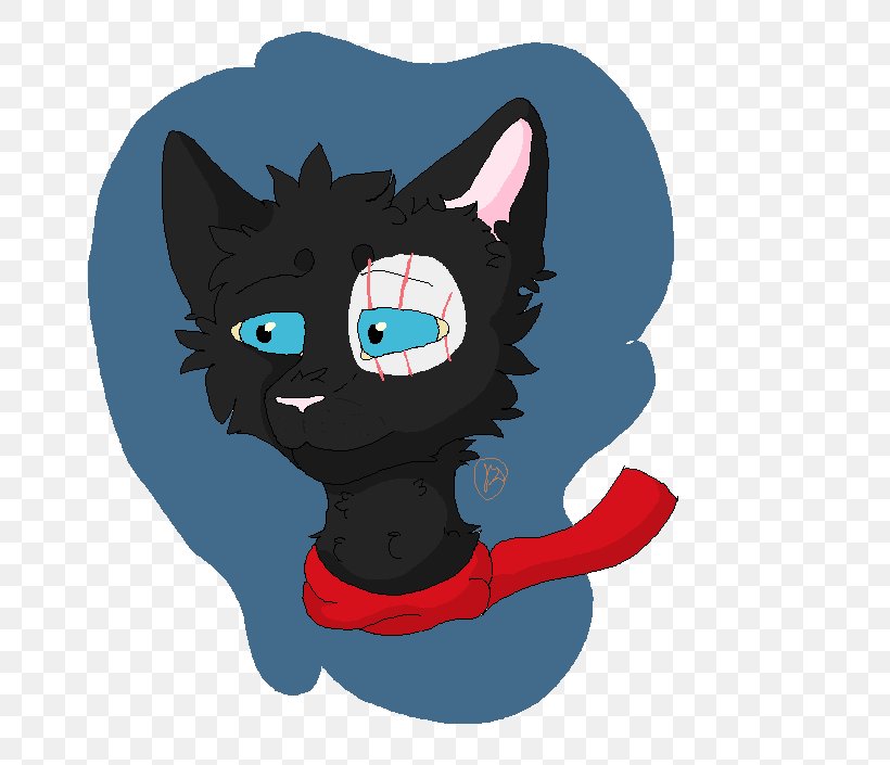 Black Cat Kitten Whiskers Domestic Short-haired Cat, PNG, 757x705px, Black Cat, Black, Black M, Carnivoran, Cartoon Download Free