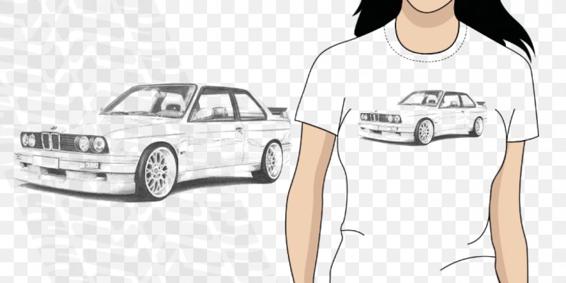 BMW 2002tii T-shirt Car Audi, PNG, 1280x640px, Bmw, Audi, Automotive Design, Automotive Exterior, Black And White Download Free
