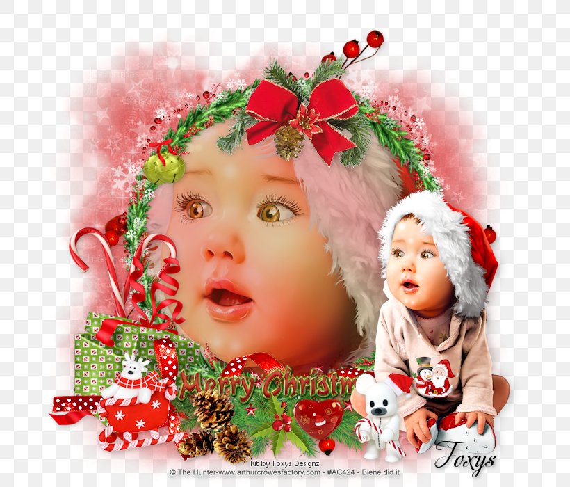 Christmas Ornament Infant Petal Floral Design, PNG, 700x700px, Christmas Ornament, Cheek, Child, Christmas, Christmas Decoration Download Free