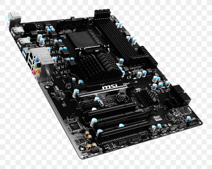 Socket AM3+ Motherboard MSI 970A-G43 PLUS DDR3 SDRAM, PNG, 1024x819px, Socket Am3, Amd Fx, Atx, Central Processing Unit, Computer Download Free