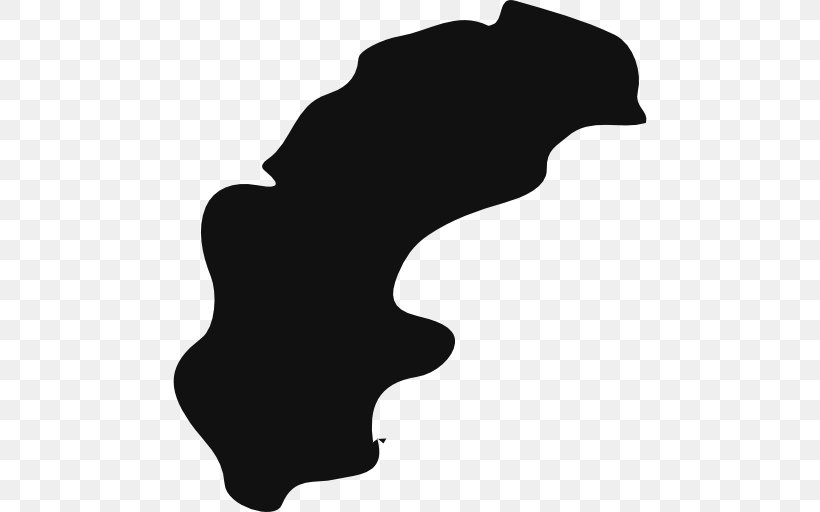 Sweden Map Clip Art Silhouette, PNG, 512x512px, Sweden, Black, Black And White, Country, Flag Of Sweden Download Free