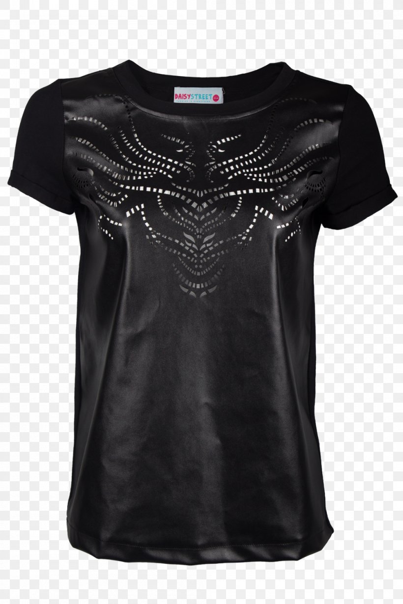 T-shirt Fashion Top Blouse Sleeve, PNG, 1000x1500px, Tshirt, Black, Blouse, Clothing, Cosmopolitan Download Free
