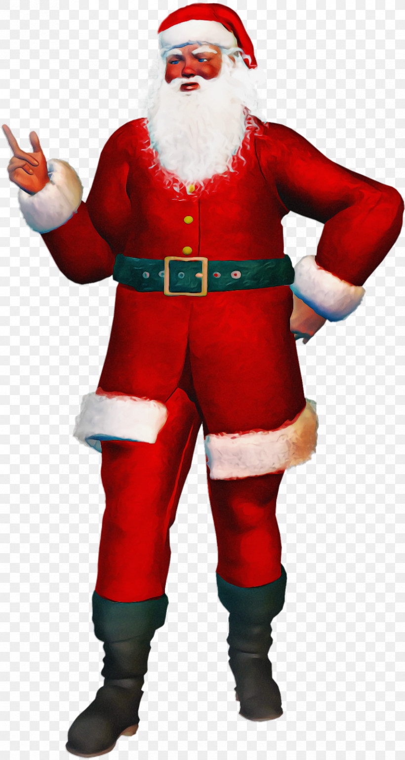 Christmas Santa Santa Claus Saint Nicholas, PNG, 852x1600px, Christmas Santa, Costume, Father Christmas, Figurine, Inflatable Download Free