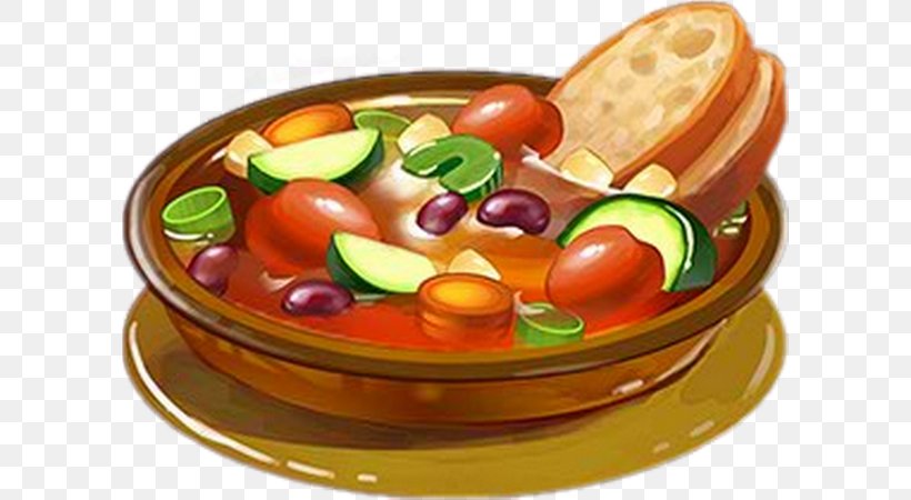 Minestrone Mixed Vegetable Soup Clip Art, PNG, 600x450px, Minestrone, Bowl, Cooking, Cuisine, Diet Food Download Free