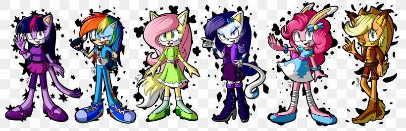 Pony Twilight Sparkle Pinkie Pie Rainbow Dash Rarity, PNG, 4000x1300px, Pony, Art, Costume Design, Deviantart, Fashion Illustration Download Free