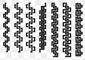 Tribal Border - Tattoo MÄori People PNG