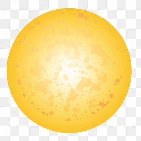 Halloween - Yellow Circle Orange Font PNG