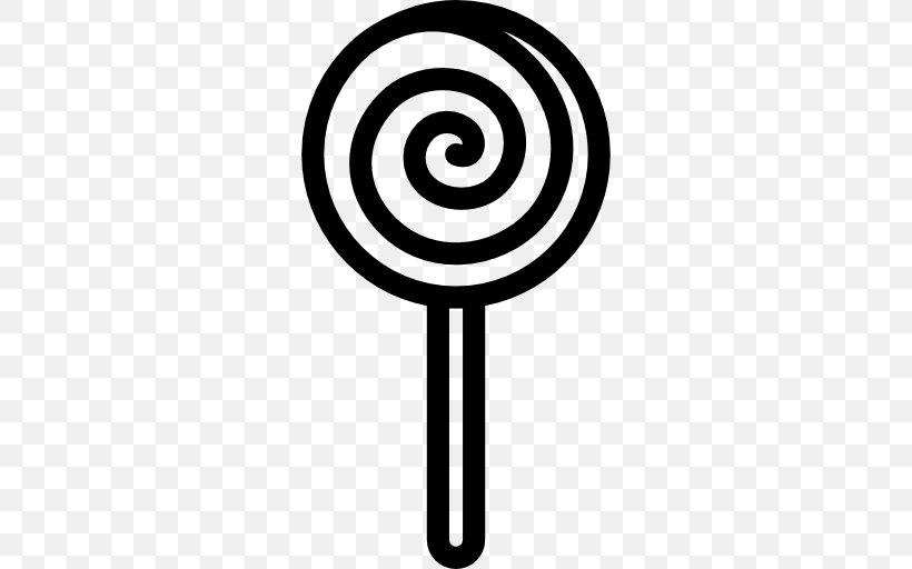 Candy Store, PNG, 512x512px, Lollipop, Blackandwhite, Candy, Food, Logo Download Free