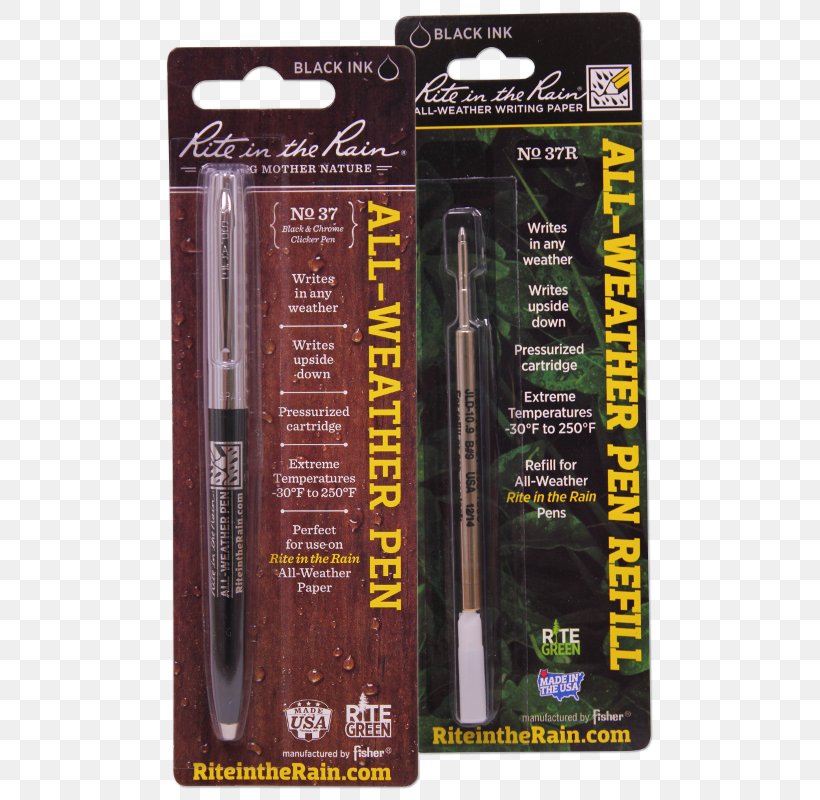 Rite In The Rain Weatherproof Tactical Clicker Pen Paper, PNG, 800x800px, Pen, Ballpoint Pen, Fisher Space Pen Bullet, Hardware, Ink Download Free