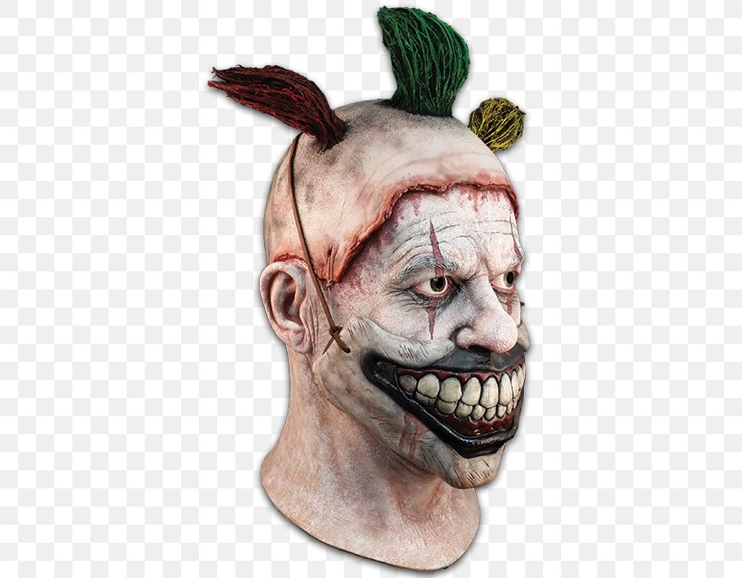 Evil Clown Latex Mask Freak Show, PNG, 436x639px, Evil Clown, American Horror Story, American Horror Story Freak Show, Clown, Costume Download Free