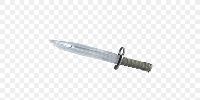 Hunting & Survival Knives Knife Kitchen Knives Blade Dagger, PNG, 1000x500px, Hunting Survival Knives, Blade, Cold Weapon, Dagger, Hardware Download Free