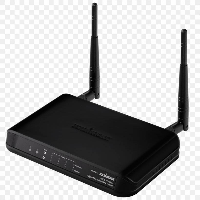 Wireless Router Edimax Modem, PNG, 1000x1000px, Wireless Router, Edimax, Electronics, Electronics Accessory, Ezcast Download Free