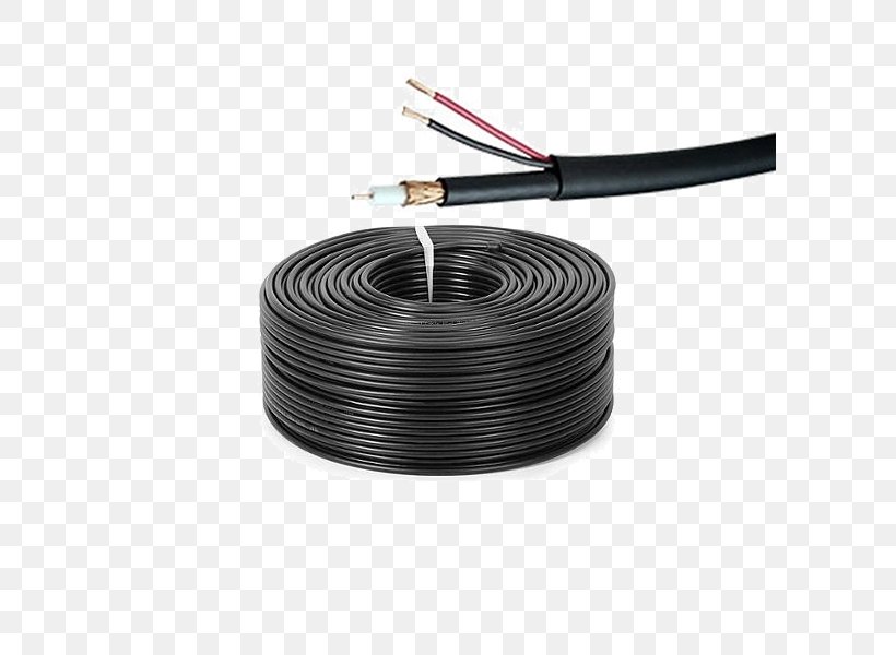 Coaxial Cable RG-6 RG-59 Wire Cable Television, PNG, 600x600px, Coaxial Cable, Aerials, Cable, Cable Television, Coaxial Download Free