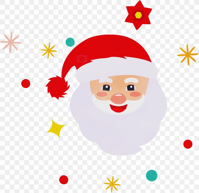 Santa Claus, PNG, 3000x2911px, Hello Santa, Cartoon, Christmas, Christmas Eve, Paint Download Free