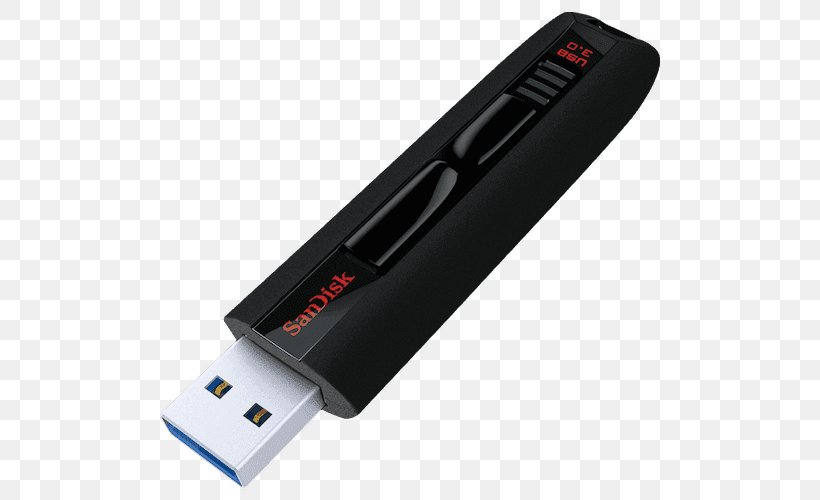 USB Flash Drives SanDisk USB 3.0 Flash Memory, PNG, 500x500px, Usb Flash Drives, Card Reader, Computer Component, Computer Data Storage, Cruzer Enterprise Download Free