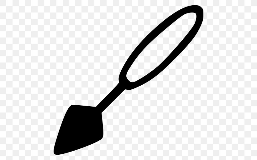 Spatula Putty Knife Clip Art, PNG, 512x512px, Spatula, Black And White, Icon Design, Monochrome Photography, Photography Download Free