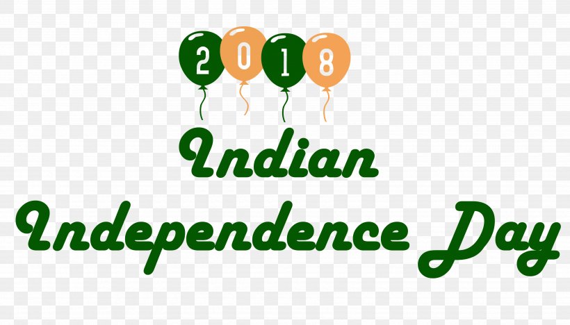 Happy 2018 Indian Independence Day., PNG, 3500x2000px, Logo, Area, Brand, Dahlia, Grass Download Free