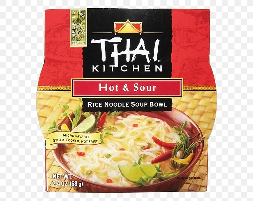 Vegetarian Cuisine Thai Cuisine Hot And Sour Soup Tomato Soup Rice Noodles, PNG, 650x650px, Vegetarian Cuisine, Bowl, Campbell Soup Company, Condiment, Convenience Food Download Free