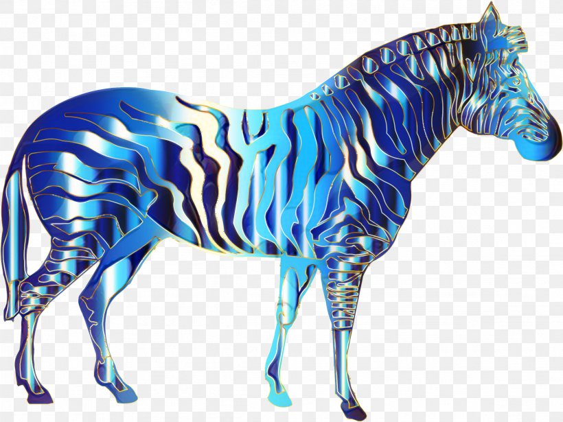 Zebra Cartoon, PNG, 2322x1743px, Mane, Animal, Animal Figure, Blue, Cobalt Download Free