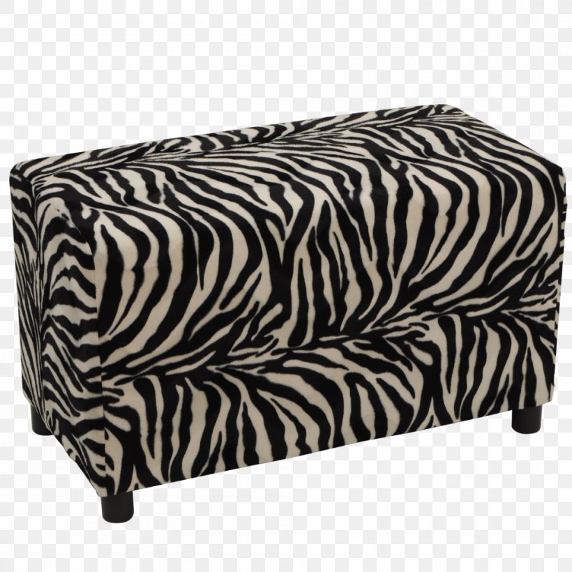 Foot Rests Zebra Table Animal Print, PNG, 1000x1000px, Foot Rests, Animal Print, Chair, Couch, Fake Fur Download Free
