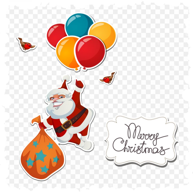 Pxe8re Noxebl Ded Moroz Santa Claus Flight Christmas, PNG, 1476x1476px, Pxe8re Noxebl, Area, Balloon, Christmas, Christmas Card Download Free
