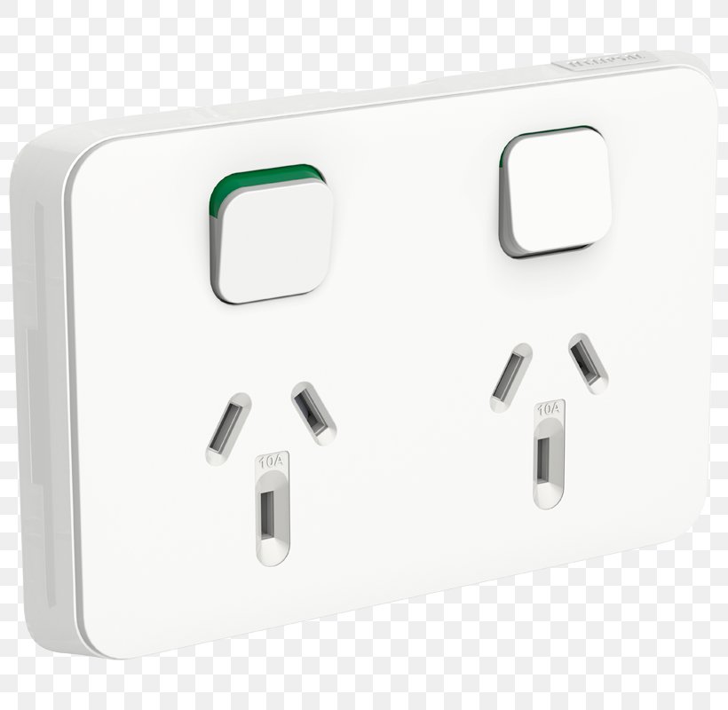 AC Power Plugs And Sockets Battery Charger Clipsal Electricity Electrical Switches, PNG, 800x800px, Ac Power Plugs And Sockets, Ac Power Plugs And Socket Outlets, Alternating Current, Ampere, Battery Charger Download Free
